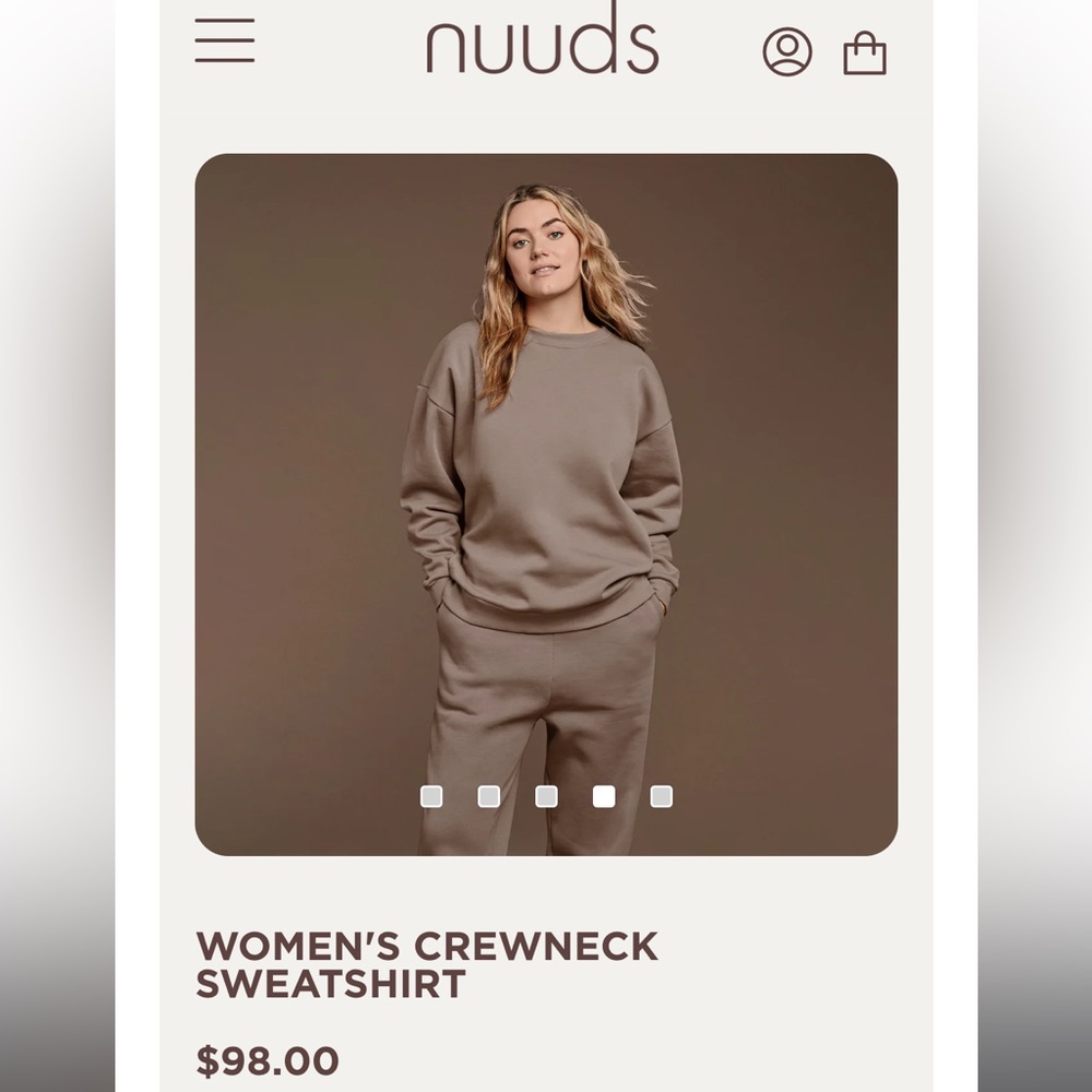 NUUDS crewneck sweatshirt